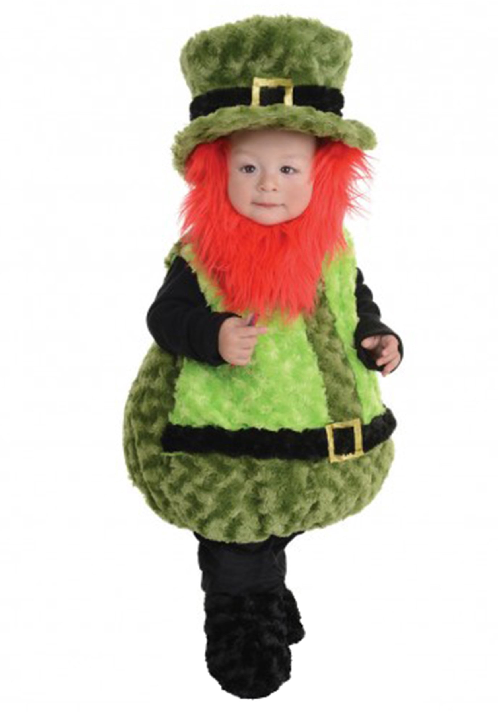 Leprechaun Toddler Costume – 4-Piece Green Suit With Hat, Jacket, Vest, And Pants For St. Patrick's Day