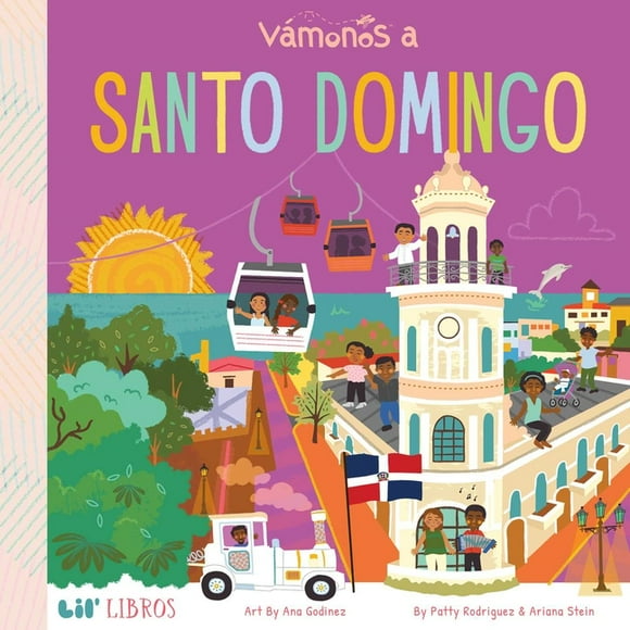 Vmonos Vmonos: Santo Domingo (Bilingual: English/Spanish), (Board Book)