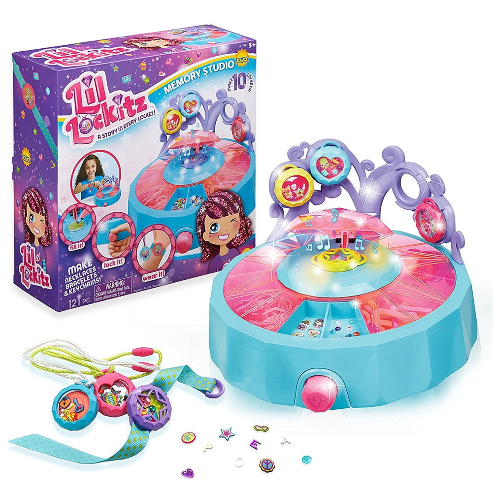 ALEX Toys Lil' Lockitz Memory Studio Design Kit with Custom Charms