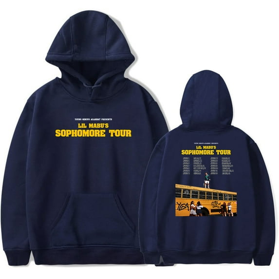 Lil Mabu Sophomore Tour Hoodie Merch For Men/Women Winter Long Sleeve Sweatshirt Pullover Streetwear