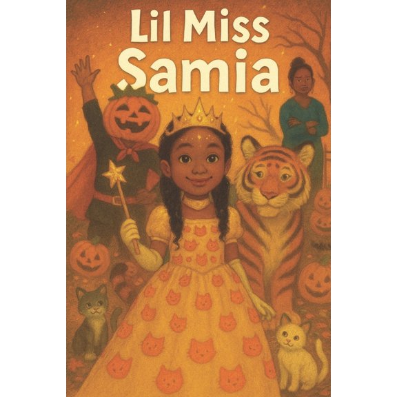 Lil Miss Samia and her Journey: Pumpkins and tigers, Monsters who eat pizza, and the strawberry queen...Happy Halloween , (Paperback)