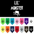 thumbnail image 1 of Halloween Pet and Dog Bandana Screen Printed, "Lil Monster", 1 of 10