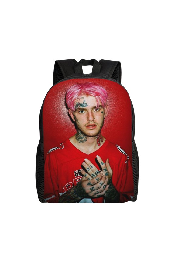 Lil P-eep Backpack,3d Print Laptop Backpack Lightweight Casual Daypack Bookbag Multi-Function Travel Backpack