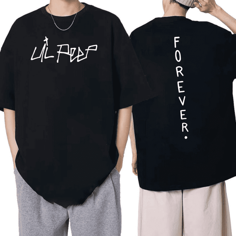 Lil Peep Forever – Shirt, Unisex Tshirt Size S New|Funny Birthday Cotton  Tee Vintage Gift For Men Women