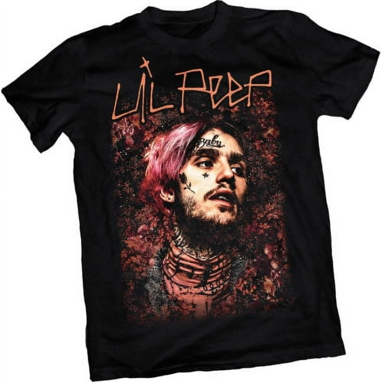 Lil Peep Hot Topic Shirt Funny Birthday Cotton Tee Vintage Gift Men Women Walmart