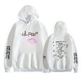 thumbnail image 1 of Lil Peep Merch Hoodies For Men And Women Long Sleeve Sweatshirts Casual Pullovers,2XL,White, 1 of 2