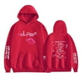 thumbnail image 1 of Lil Peep Merch Hoodies For Men And Women Long Sleeve Sweatshirts Casual Pullovers,L,Red, 1 of 2