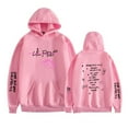 thumbnail image 1 of Lil Peep Merch Hoodies For Men And Women Long Sleeve Sweatshirts Casual Pullovers,XS,Pink, 1 of 2