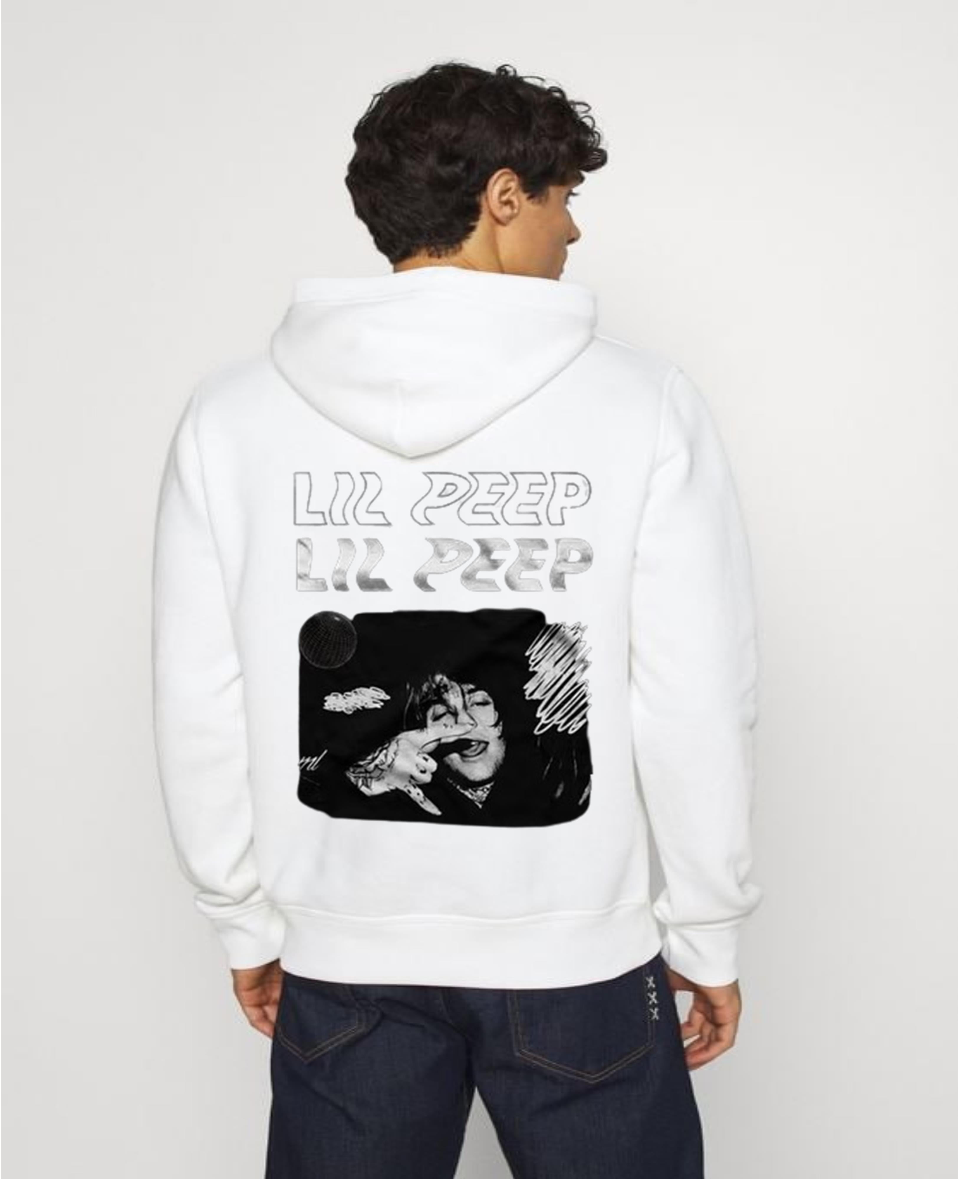 Lil Peep Unisex Hoodie Crybaby Album Hoodie Unisex Hoodie Warm Cozy And Stylish. Walmart