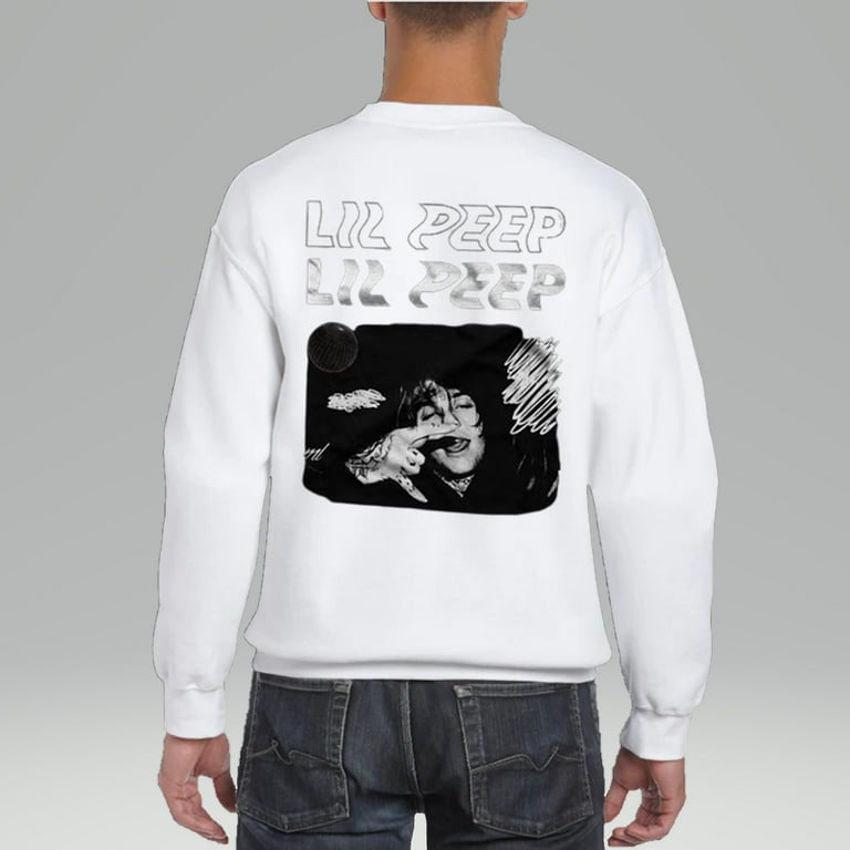 Lil Peep Unisex SweatSweatshirt Back Side Crybaby Album SweatSweatshirt Back Side Walmart