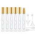 thumbnail image 1 of Lil Ray 10ml Perfume Atomizer for Men & Women. Refillable Glass Spray Bottle. Portable Fragrance Bottle for Travel,Party (6PCS), 1 of 10