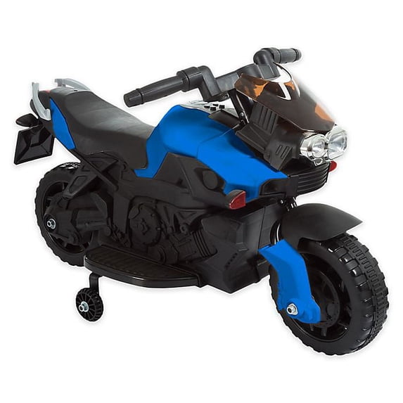 Lil' Rider Bike Lil' Rider Battery-Operated Ride-On 2-Wheel Motorcycle with Training ...