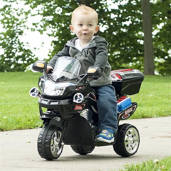 Lil Rider M370023 Lil Rider 3 Wheel Battery Powered FX Sport Bike, Black