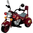 thumbnail image 1 of Lil' Rider Maroon Marauder 3-Wheel Motorcycle 6-Volt Battery-Powered Ride-On, 1 of 2