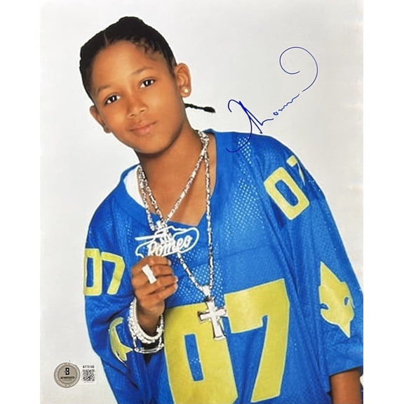 Lil Romeo Signed Autograph 8x10 Beckett Singer