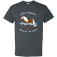 thumbnail image 1 of Lil Sebastian Always in Our Hearts - Funny Mini Horse TV T Shirt - Small - Dark Heather, 1 of 5