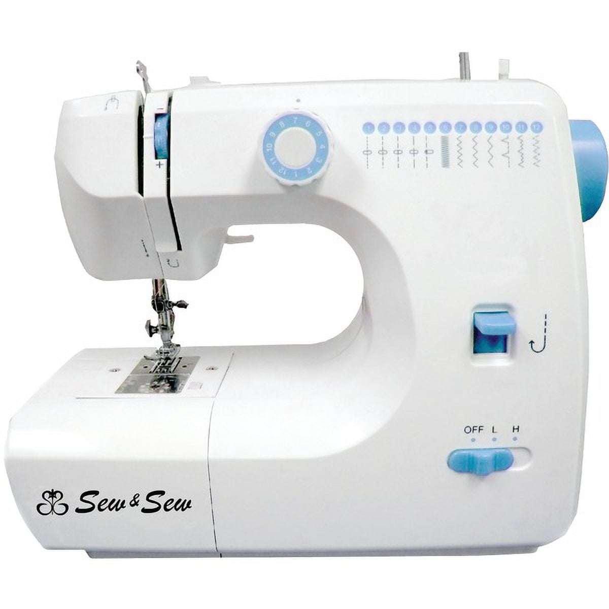 Lil Sew & Sew SS700 Desktop 12Stitch Sewing Machine