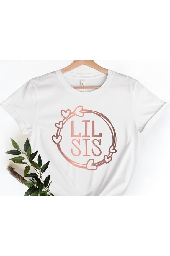 Lil Sis Shirt, Little Sister Shirt,Little Sister Shirt, Big Sis, Big Sister Tee,Pregnancy Announcement, Sibling Shirts
