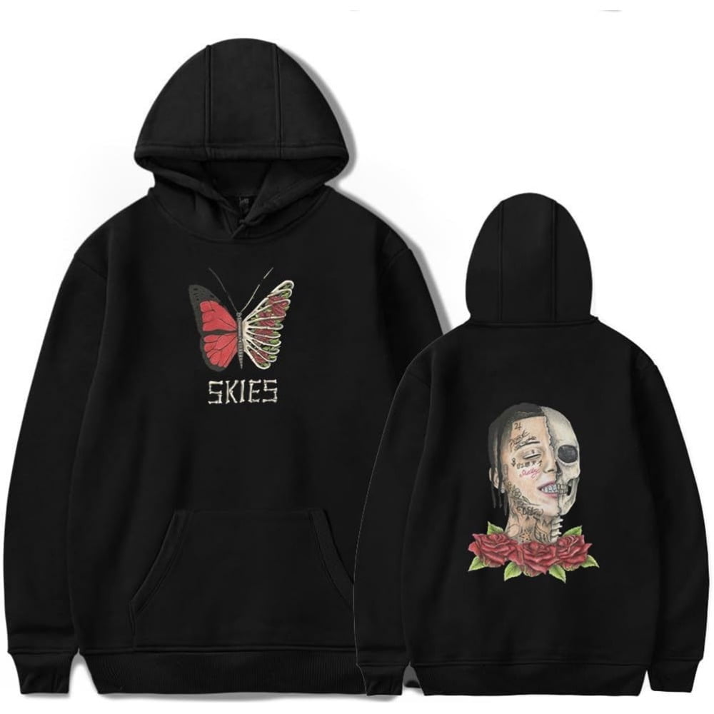 Lil skies butterfly hoodie best sale