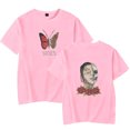thumbnail image 1 of Lil Skies Butterfly Ribs Tee Merch pop graphics print Crewneck Unisex Trend Casual Short Sleeve Top, 1 of 3