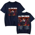 thumbnail image 1 of Lil Skies Too Much Too Fast Tour 2025 Merch T-Shirt Women Men Casual Crewneck Short Sleeve Fashion Tee, 1 of 3