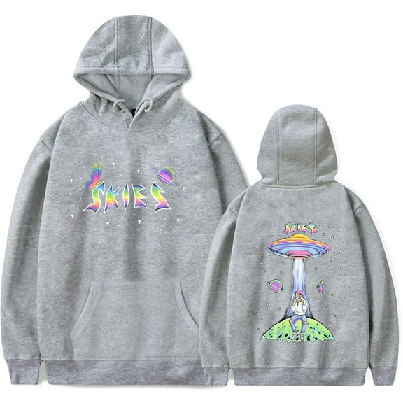 Lil Skies Universe Tour Merch Hoodie Sweatshirt New Logo Women/Men Cosplay Pullovers Hooded Longsleeve