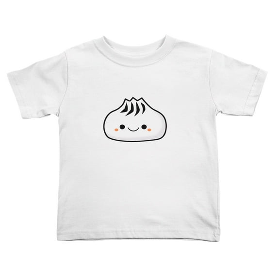 Lil Steam Bun Cute Toddler T-Shirts for Boys Girls (White, Youth M)