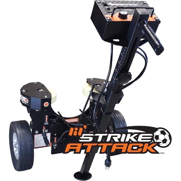 Lil Strike Attack Soccer Ball Throwing Machine (AC Model) by Sports Attack