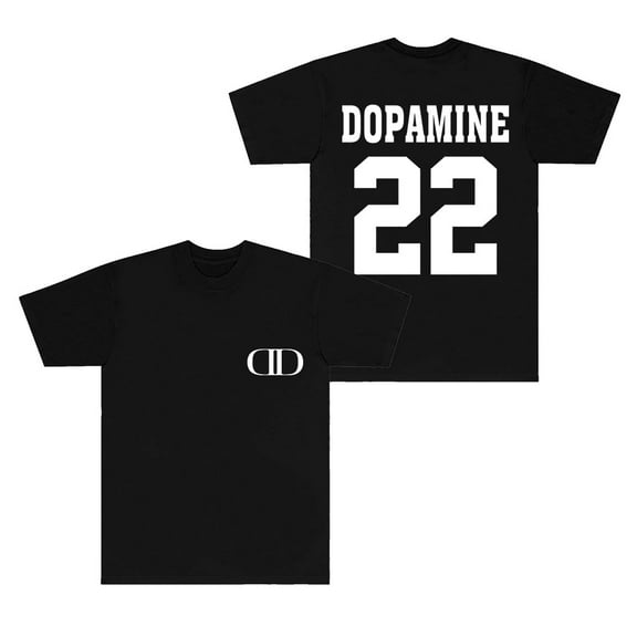 Lil Tecca Dopamine T-Shirts 2025 Tour Merch Women Men Fashion Short Sleeve Tee