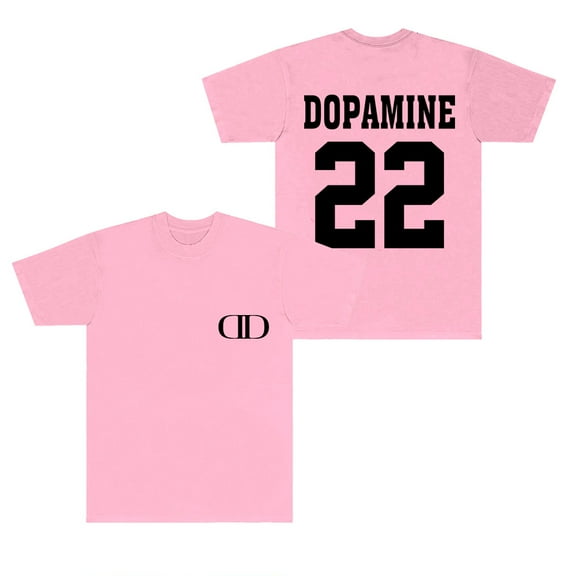 Lil Tecca Dopamine T-Shirts 2025 Tour Merch Women Men Fashion Short Sleeve Tee