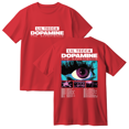 thumbnail image 1 of Lil Tecca Dopamine The Experience Tour Cotton T-shirt Unisex Short Sleeve Crewneck Casual Streetwear Tee, 1 of 2