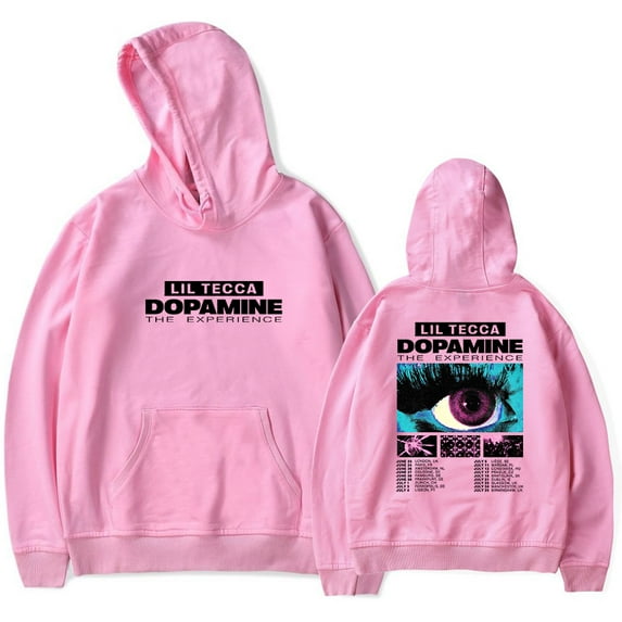 Lil Tecca Dopamine The Experience Tour Hoodie Men Women Long Sleeve Pullover Hooded Sweatshirt