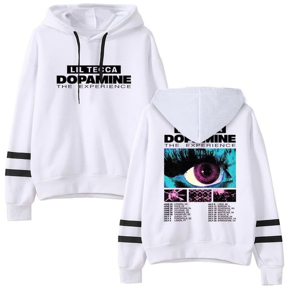 Lil Tecca Dopamine The Experience Tour Hoodie Unisex Long Sleeve Pocketless Sweatshirt Pullover Clothes