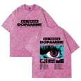 thumbnail image 1 of Lil Tecca Dopamine The Experience Tour Washed Cotton Tee Women Men Crewneck Short Sleeve T-shirt, 1 of 2