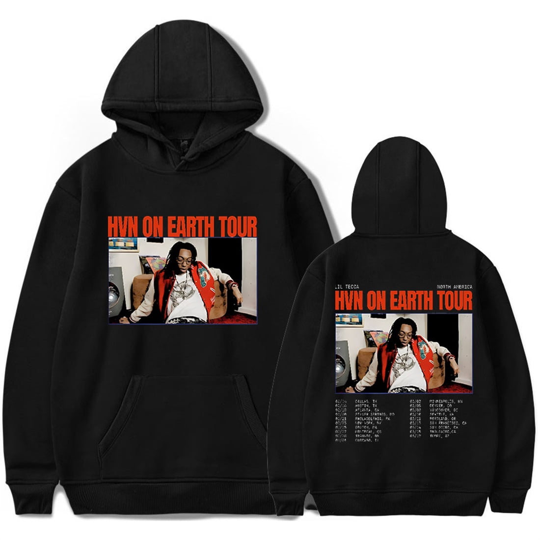 Lil Tecca We Love You Tecca Hoodie Fashion Sweatshirt Hip Hop Tops Casual  Clothes - Walmart.com