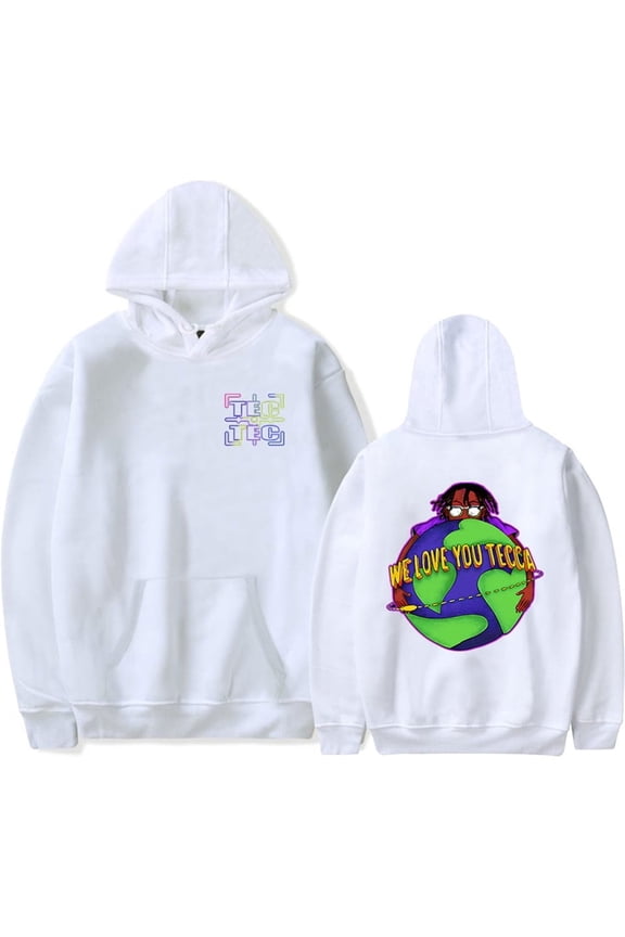 Lil Tecca Merch We Love You Tecca Hoodie Unisex Long Sleeve Casual Sweatshirt Fashion Pullover