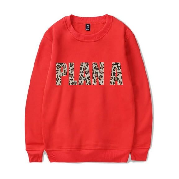 Lil Tecca Plan A Crewneck Sweatshirt Unisex Long Sleeve Streetwear Pullovers