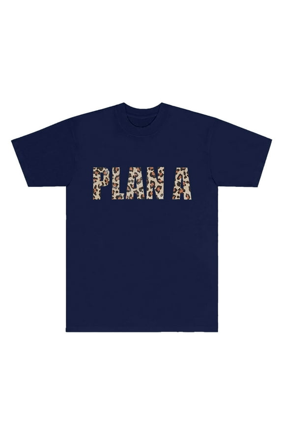 Plan A Tee – Unisex Short Sleeve Streetwear HipHop Trendy Top