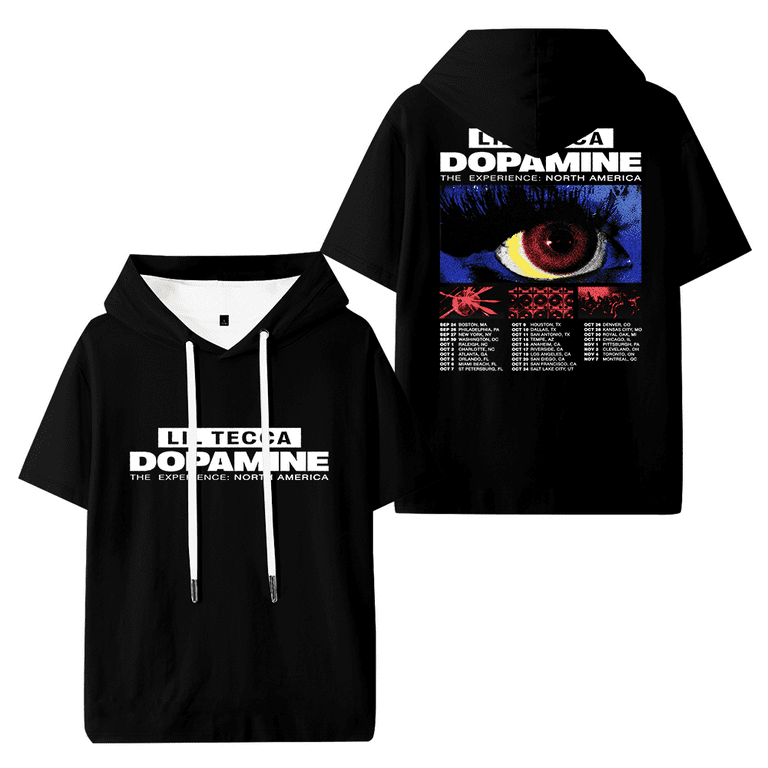 Lil Tecca The Dopamine Experience North America Tour Hooded T