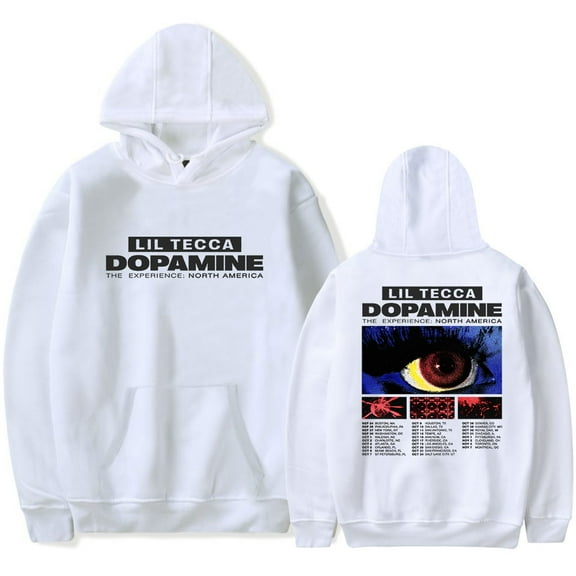 Lil Tecca The Dopamine Experience North America Tour Hoodie Unisex Long Sleeve Fashion Pullover Sweatshirt