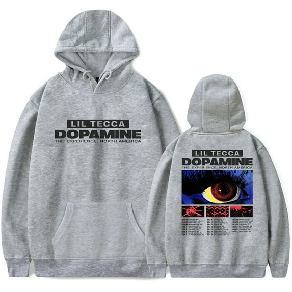 Lil Tecca The Dopamine Experience North America Tour Hoodie Unisex Long Sleeve Fashion Pullover Sweatshirt