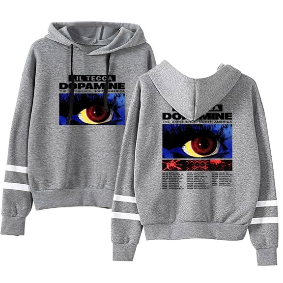 Lil Tecca The Dopamine Experience Tour Hoodies Merch For Men/Women Unisex Long Sleeve Pullover Streetwear
