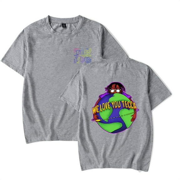 Lil Tecca We Love You Tecca T-shirt Hip Hop Short Sleeve Cosplay Tee Fashion Crewneck
