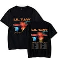thumbnail image 1 of Lil Tjay Beat The Odds Tour 2023 Merch Rapper pop graphics print Crewneck Unisex Trend Casual Short Sleeve TShirt Top, 1 of 3