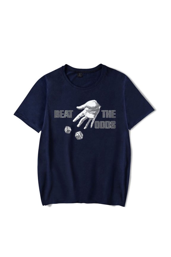 Lil Tjay Merch ROLL THE DICE pop graphics print 2023 Rapper Crewneck Unisex Trend Casual Short Sleeve TShirt Top