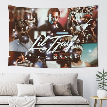Lil Tjay Tapestry Wall Hanging Home Decoration Wall Blanket Dormitory Living Room Bedroom Backdrop Poster( 60x40inch)