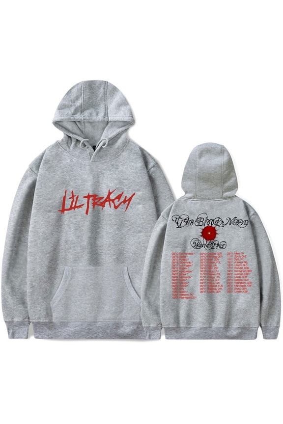 Lil Tracy Hoodie Long Sleeve Streetwear, Unisex Hoodie, Fashionable Casual Sports Shirt