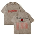 thumbnail image 1 of Lil Tracy The Blood Moon Tour Tee Merch Men Women Vintage Wash Short Sleeve, 1 of 6