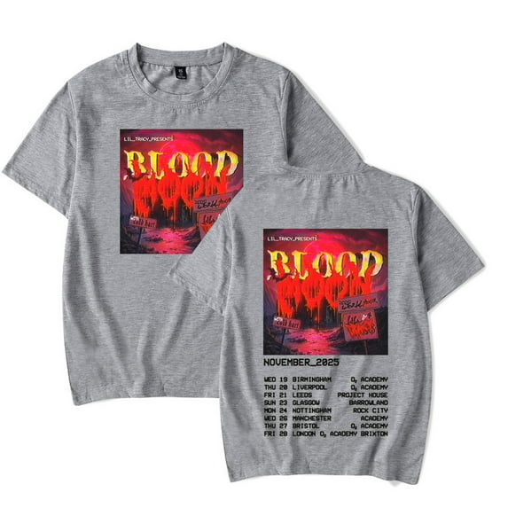 Lil Tracy Tour 2025 T-Shirt Women Men Casual Streetwear Printed Trend Fashion Summer Tops Tee