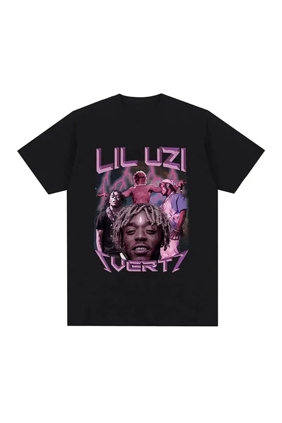 Lil Uzi Vert Hip Hop Vintage Short Sleeve Graphic Unisex T-Shirt ,up to size 5XL
